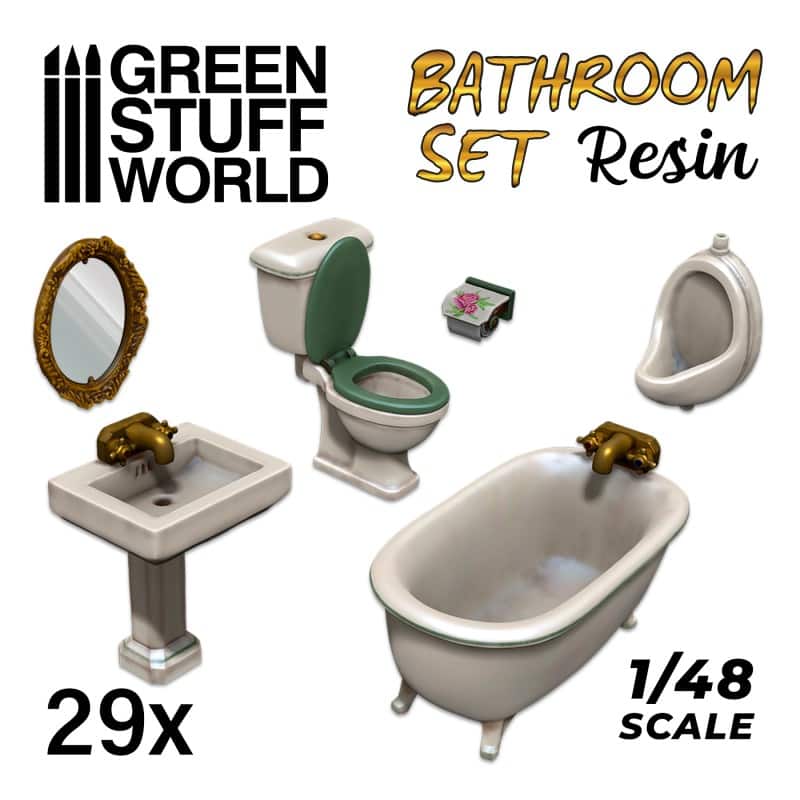 Set de resina BANO y WC