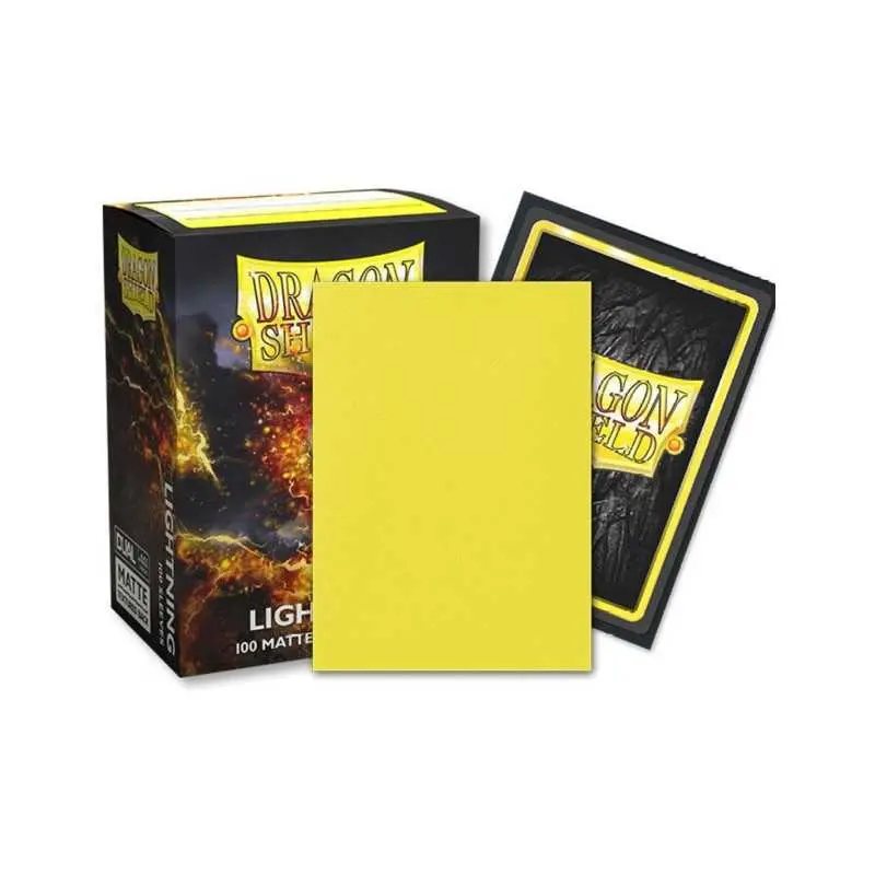 Dragon Shield Dual Matte Sleeves Lightning 'Ailia' (100 Sleeves)