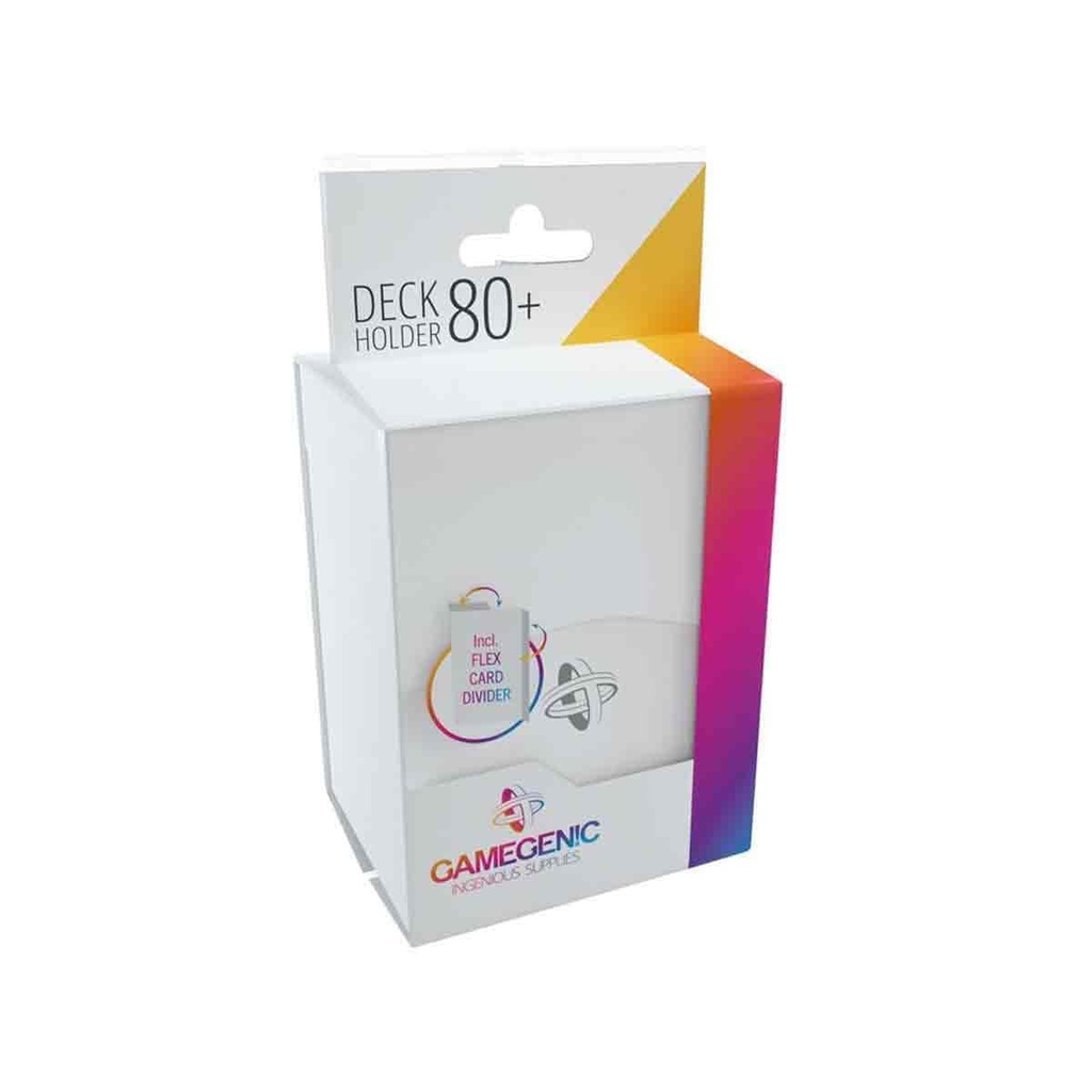 [GGS25025ML] Gamegenic - Deck Holder 80+ White