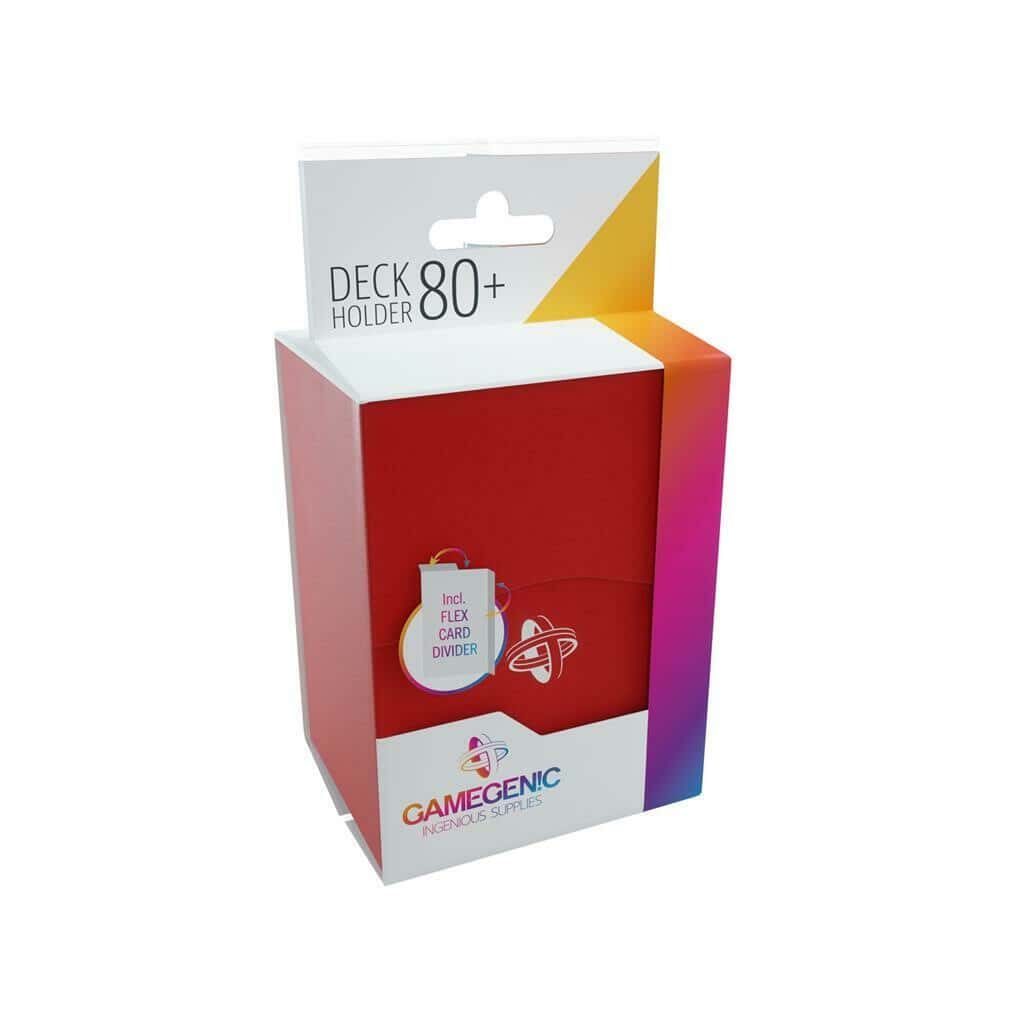 Gamegenic - Deck Holder 80+ Red