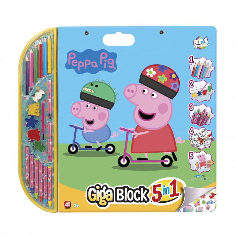 Peppa Pig Giga Block 5 en 1