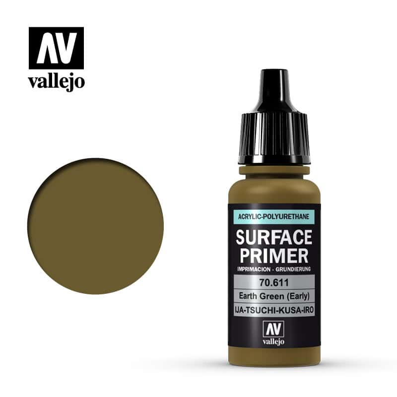 Imprimacion Vallejo Surface Primer 70611 17ml.IJA Tsuchi-Kusa-IRO