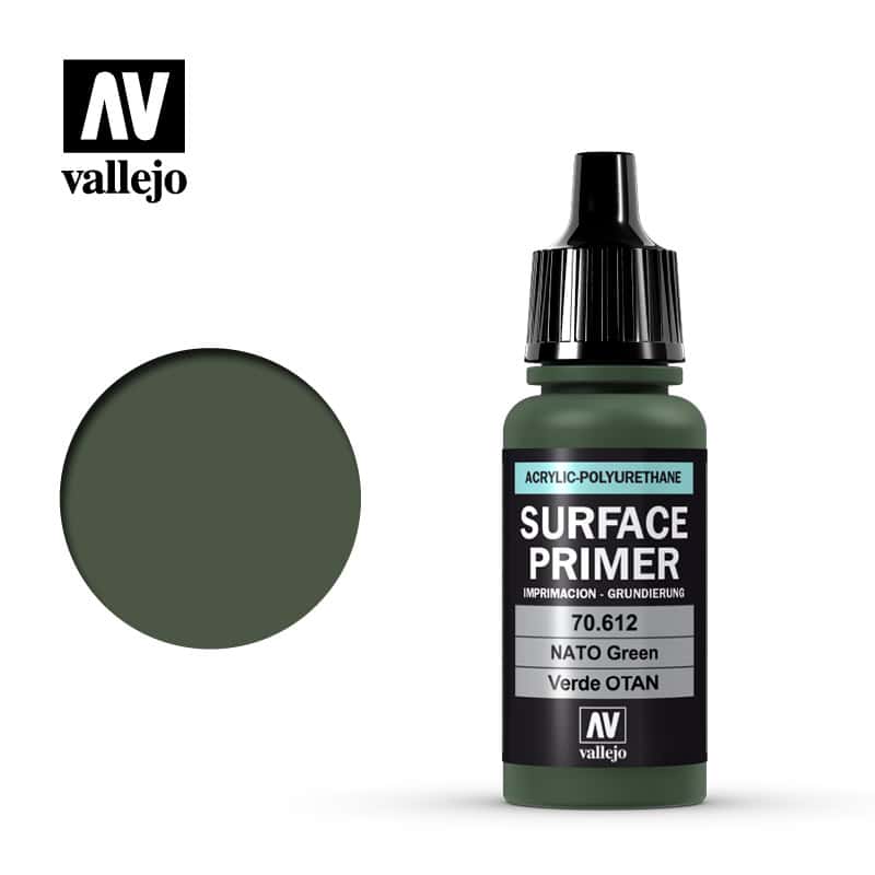 Imprimacion Vallejo Surface Primer 70612 17ml.Verde OTAN