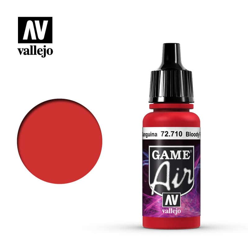 Vallejo Game Air Rojo Sanguina 72710 17ml.