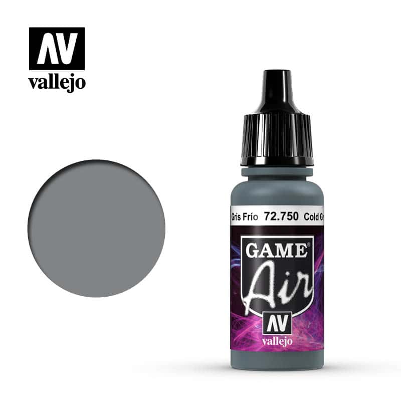 Vallejo Game Air Gris Frio 72750 17ml.