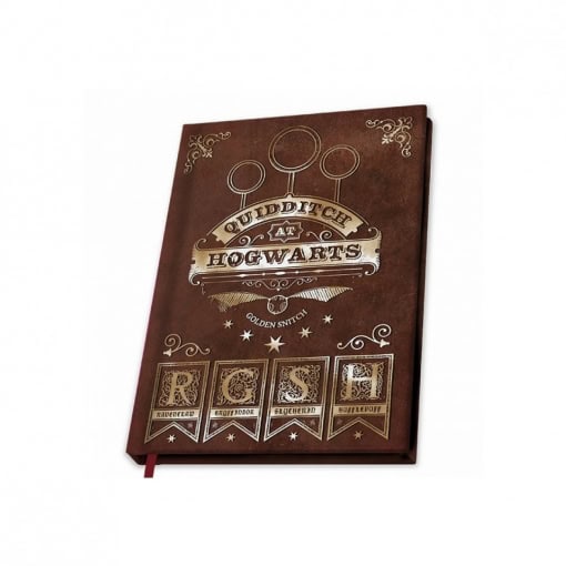 CUADERNO A5 HARRY POTTER QUIDDITCH