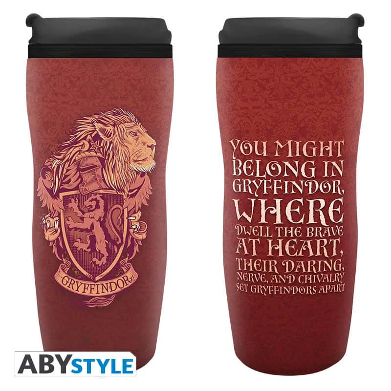 Vaso de viaje de Harry Potter Gryffindor