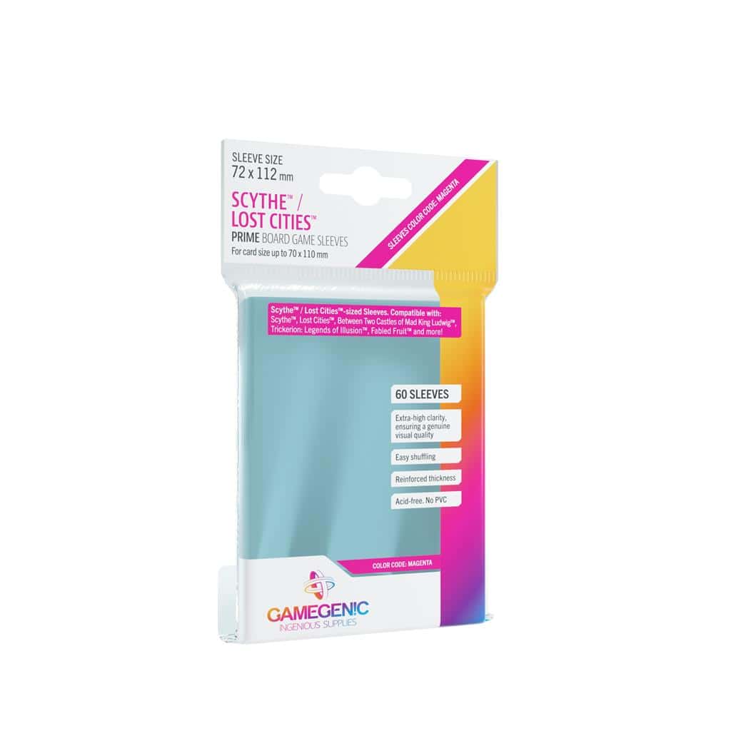 PRIME SCYTHE/LOST CITIES SLEEVES 72X112MM (60)