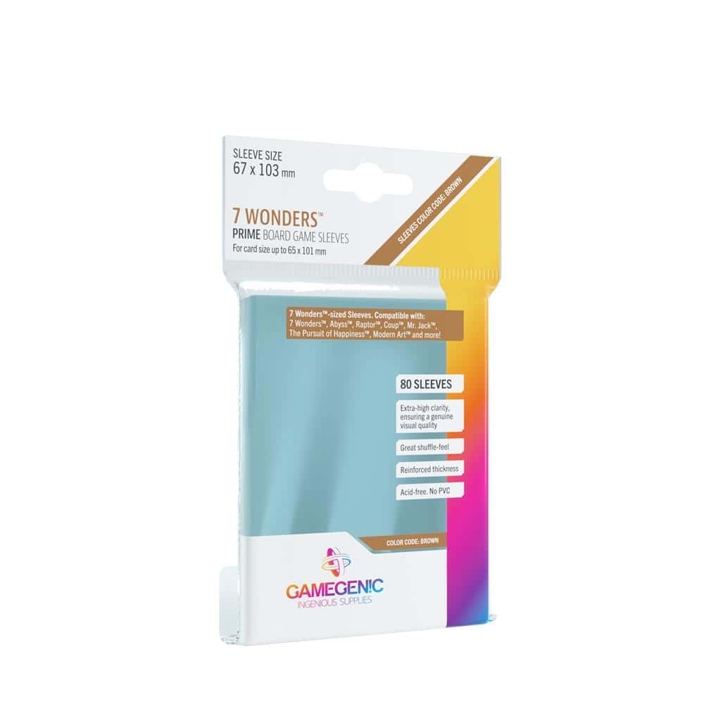 Prime 7 Wonders Sleeves 67X103Mm (80)