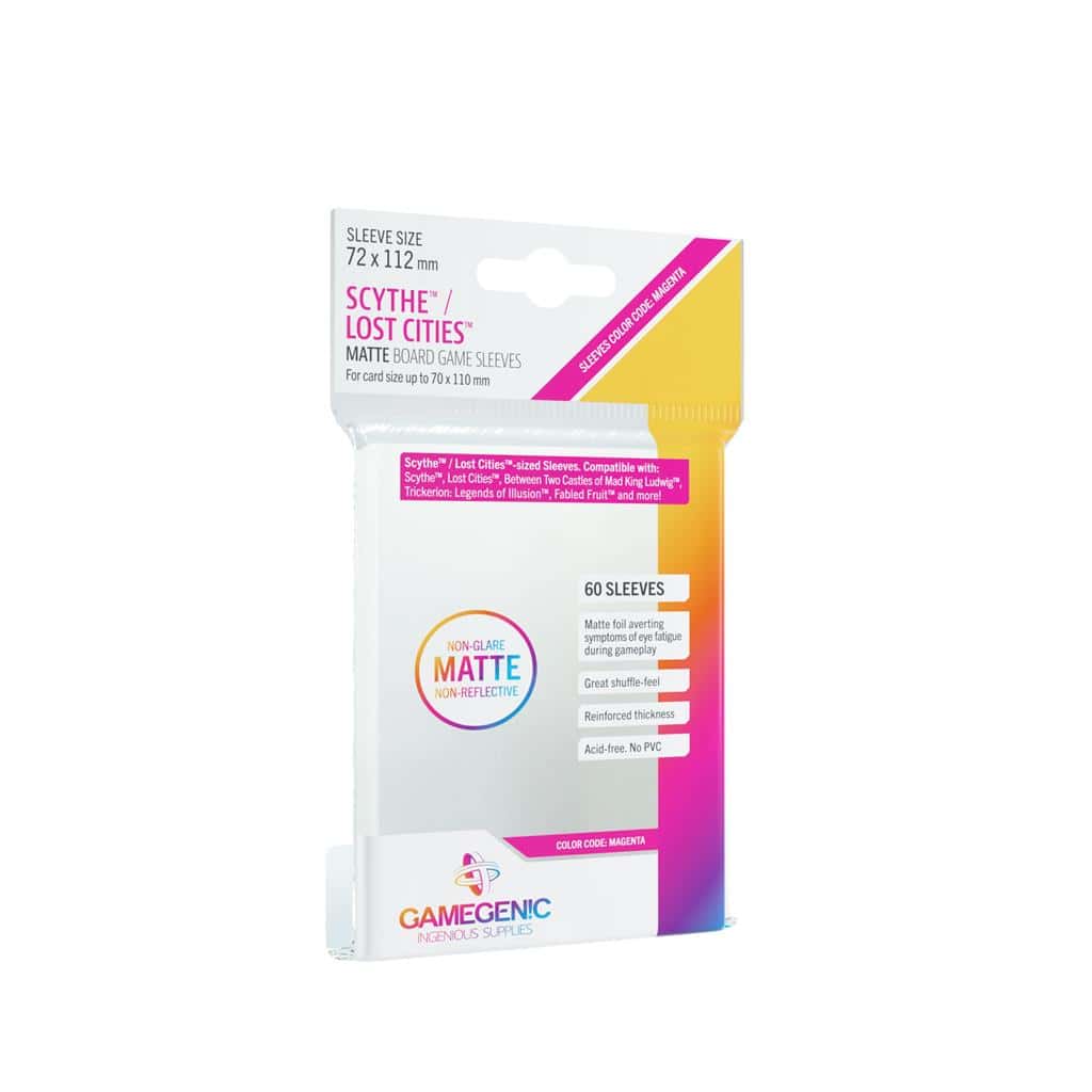 Matte Scythe/Lost Cities Sleeves 72X112Mm (60)