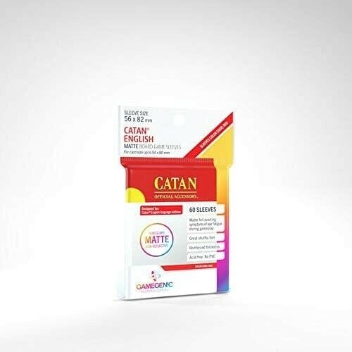 Matte Catan-Sized Sleeves 56x82mm (50)