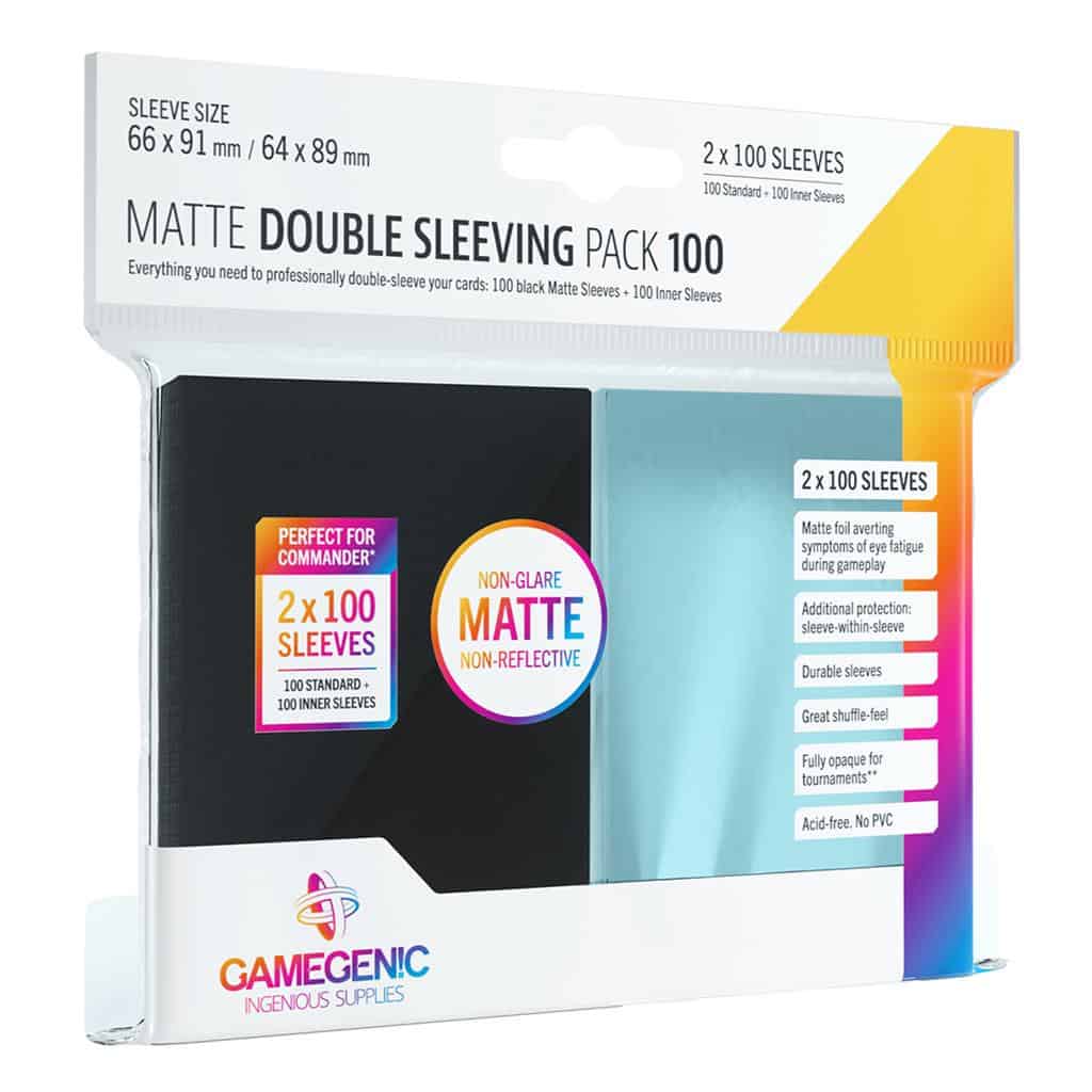 MATTE DOUBLE SLEEVING PACK (100)