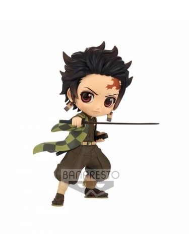 FIGURA QPOSKET KIMETSU NO YAIBA TANJIRO 3 14 CM