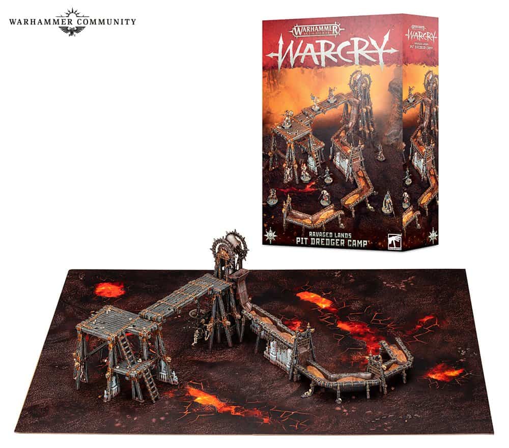 RAVAGED LANDS: PIT DREDGER CAMP