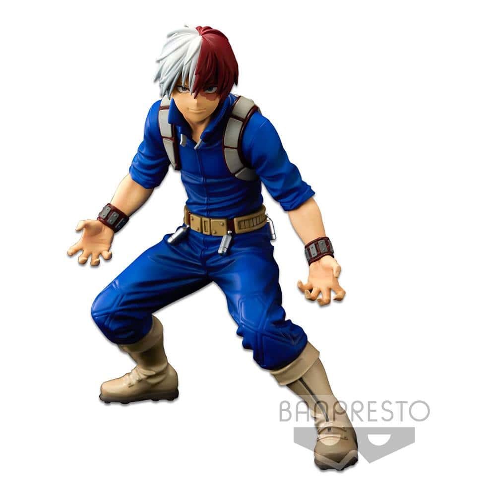 My Hero Academia Estatua Colosseum Modeling Academy Super Master Stars Piece Shoto Todoroki 21 cm