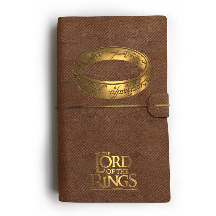Cuaderno de viaje de EL Señor de los Anillos anillo único 