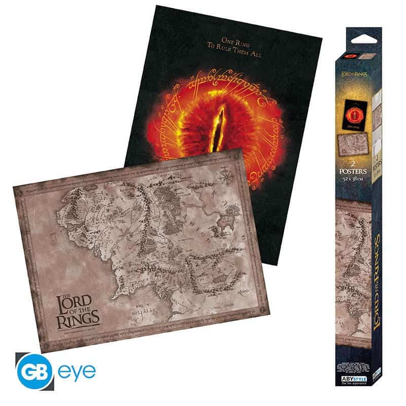 LORD OF THE RINGS - Set 2 Chibi Posters - Lord of the rings(52x38)