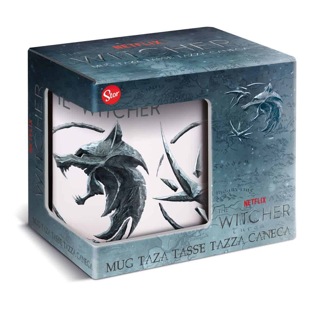The Witcher Tazas Caja Logo