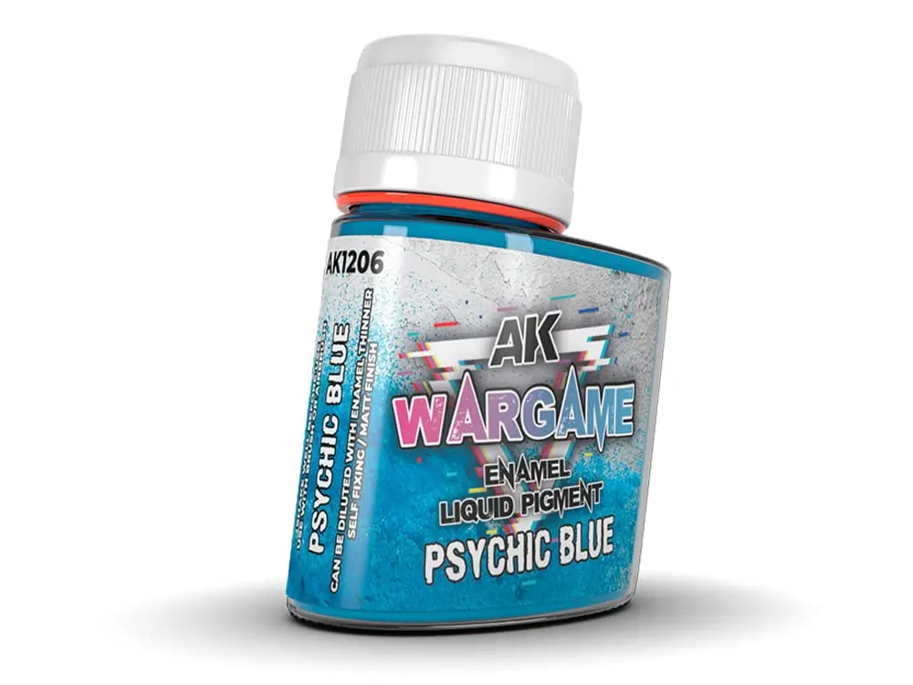 Enamel liquid pigment Psychic Blue 35 ml.