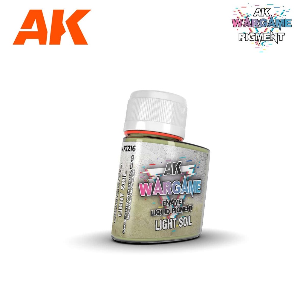 AK1216 Enamel liquid pigment Light Soil 35 ml.