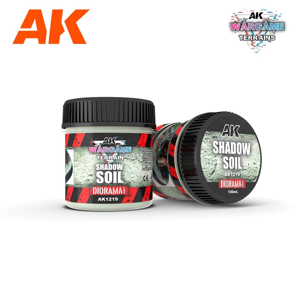Ak1219 Shadow Soil – Wargame Terrains – 100Ml