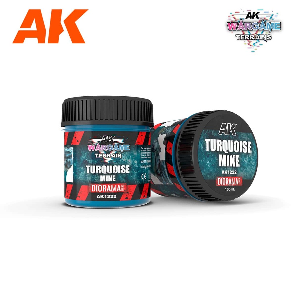 AK1222 TURQUOISE MINE – WARGAME TERRAINS – 100ML