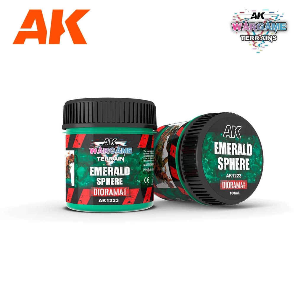 AK1223 EMERALD SPHERE – WARGAME TERRAINS – 100ML