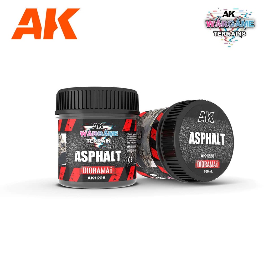 AK1228 ASPHALT WARGAME TERRAINS 100ML