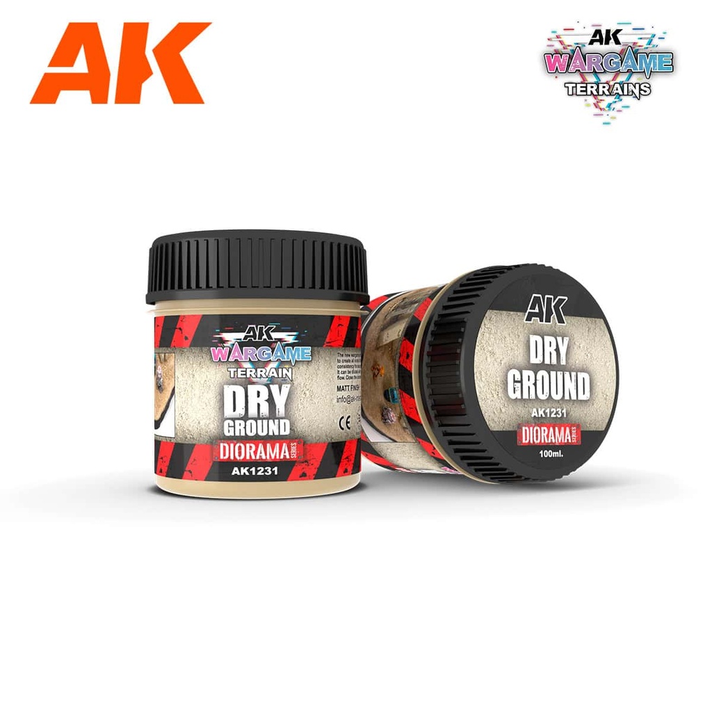 AK1231 DRY GROUND WARGAME TERRAINS 100ML