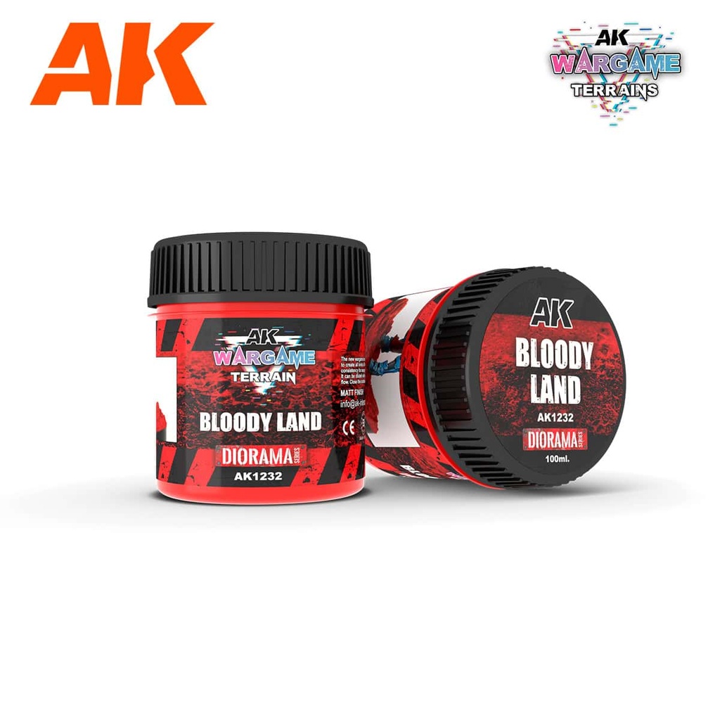 AK1232 BLOODY LAND WARGAME TERRAINS 100ML
