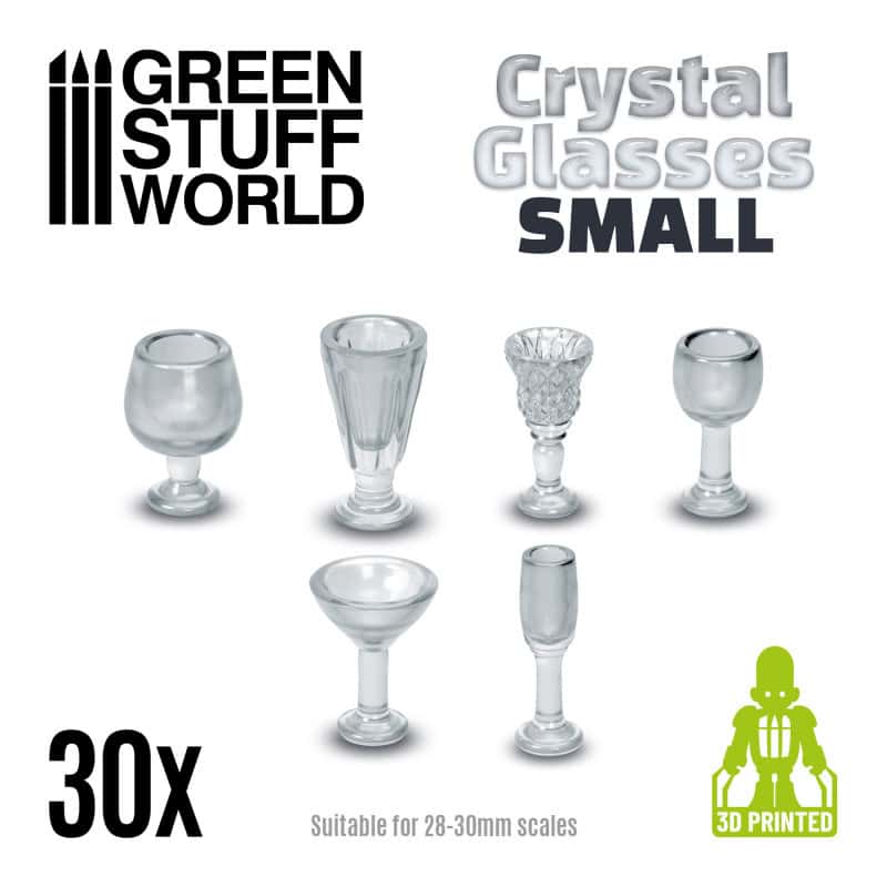 Vasos de cristal - Copas pequenas