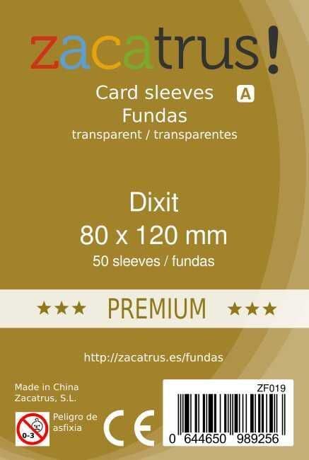 Fundas Zacatrus Dixit premium (80 mm X 120 mm)