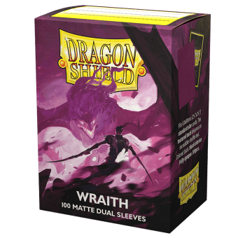 Dragon Shield Dual Matte Sleeves - Wraith 'Alaric, Chaos Wraith' (100 Sleeves)