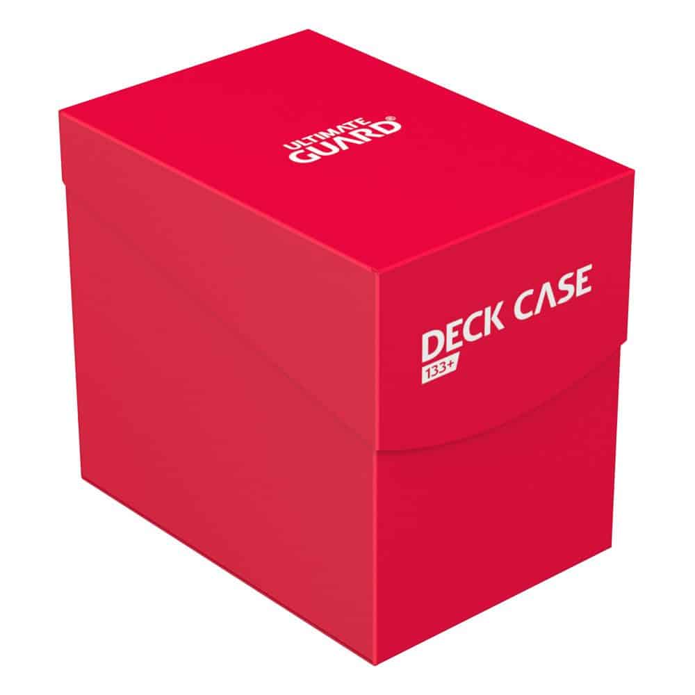 Ultimate Guard Deck Case 133+ Caja de Cartas Tamaño Estandar rojo