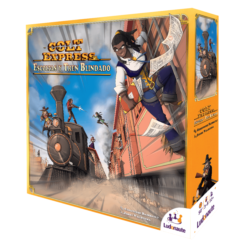 COLT EXPRESS: ESCOLTAS Y TREN BLINDADO