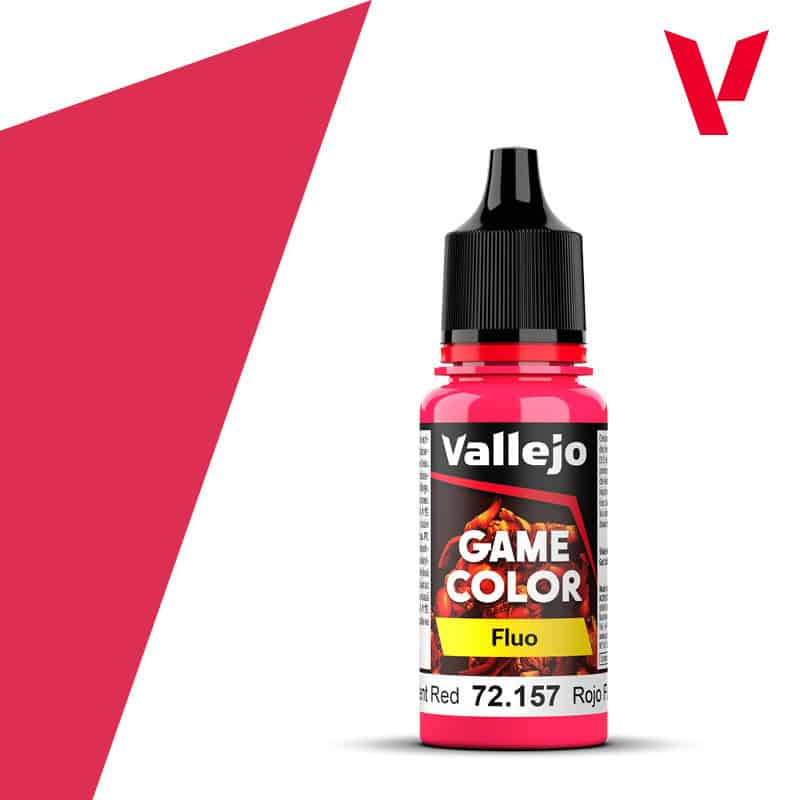Vallejo 72157 Rojo fluorescente 18 ml