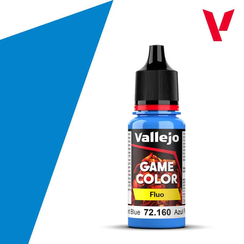 Vallejo 72160 Azul fluorescente 18 ml.