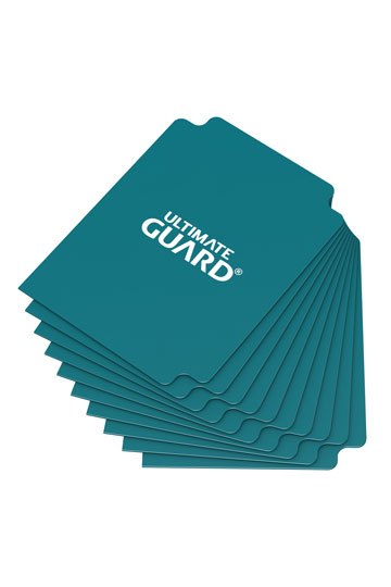 Ultimate Guard Card Dividers Tarjetas Separadoras para Cartas Tamaño Estandar Gasolina Azul (10)