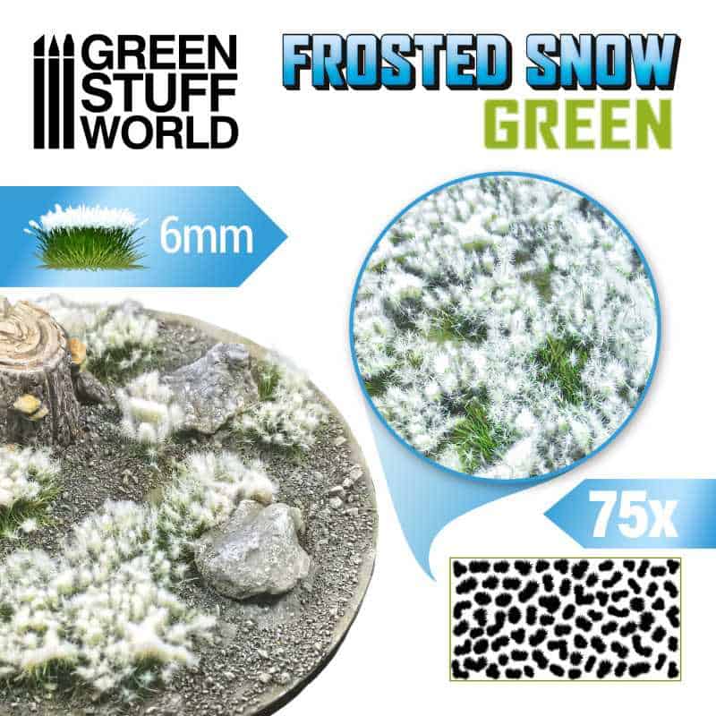 Matas Arbustos Nevadas - 6mm - GREEN