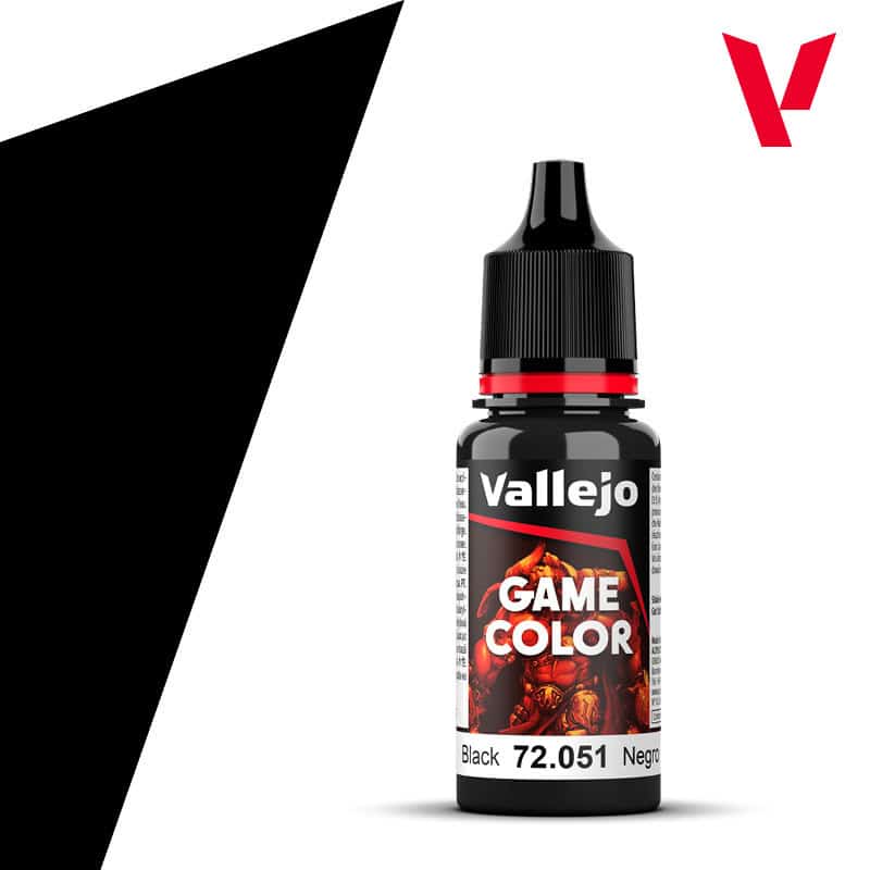 Vallejo 72051 Negro 18 ml.