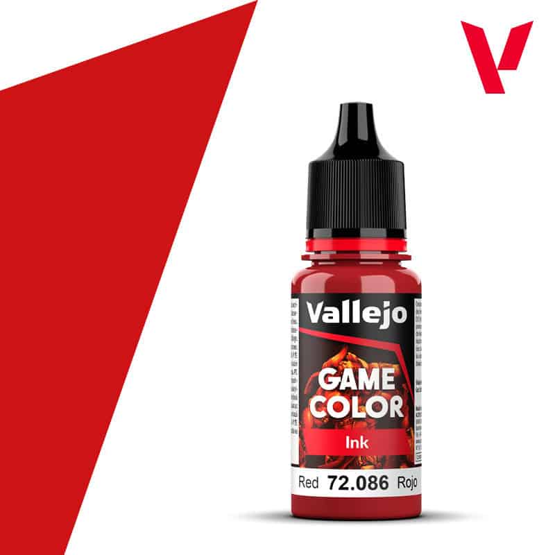 Vallejo 72086 Rojo Ink 18 ml.