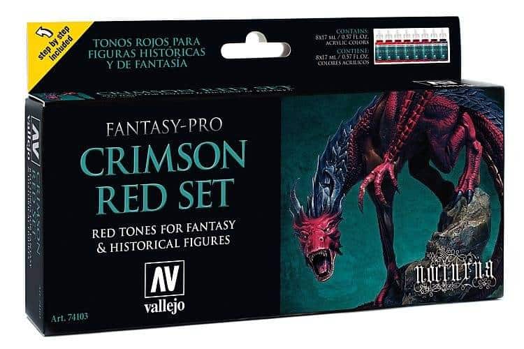 Fantasy-Pro Crimson Red Set 8x17ml.