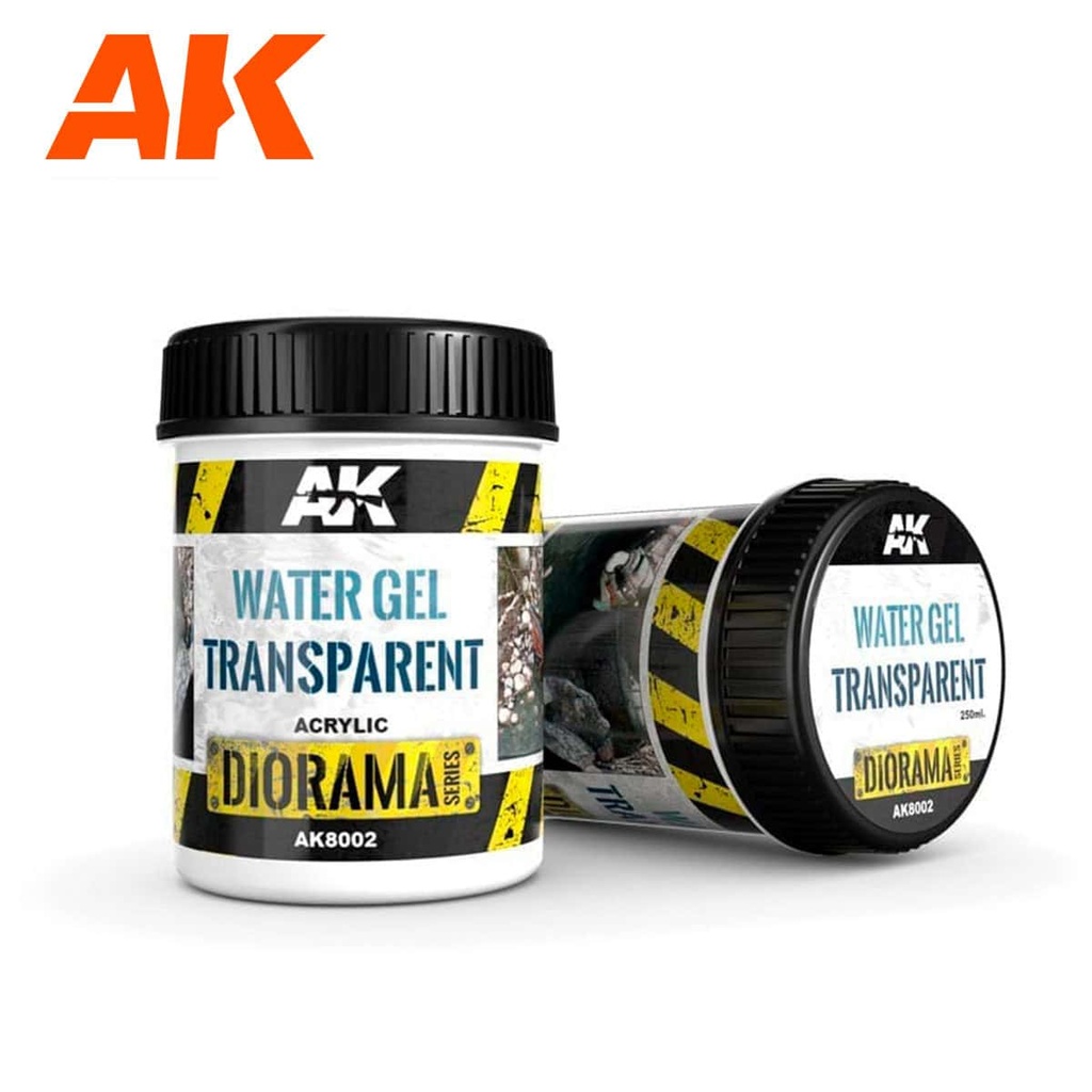 AK8002 WATER GEL TRANSPARENT 250ml (Acrylic)