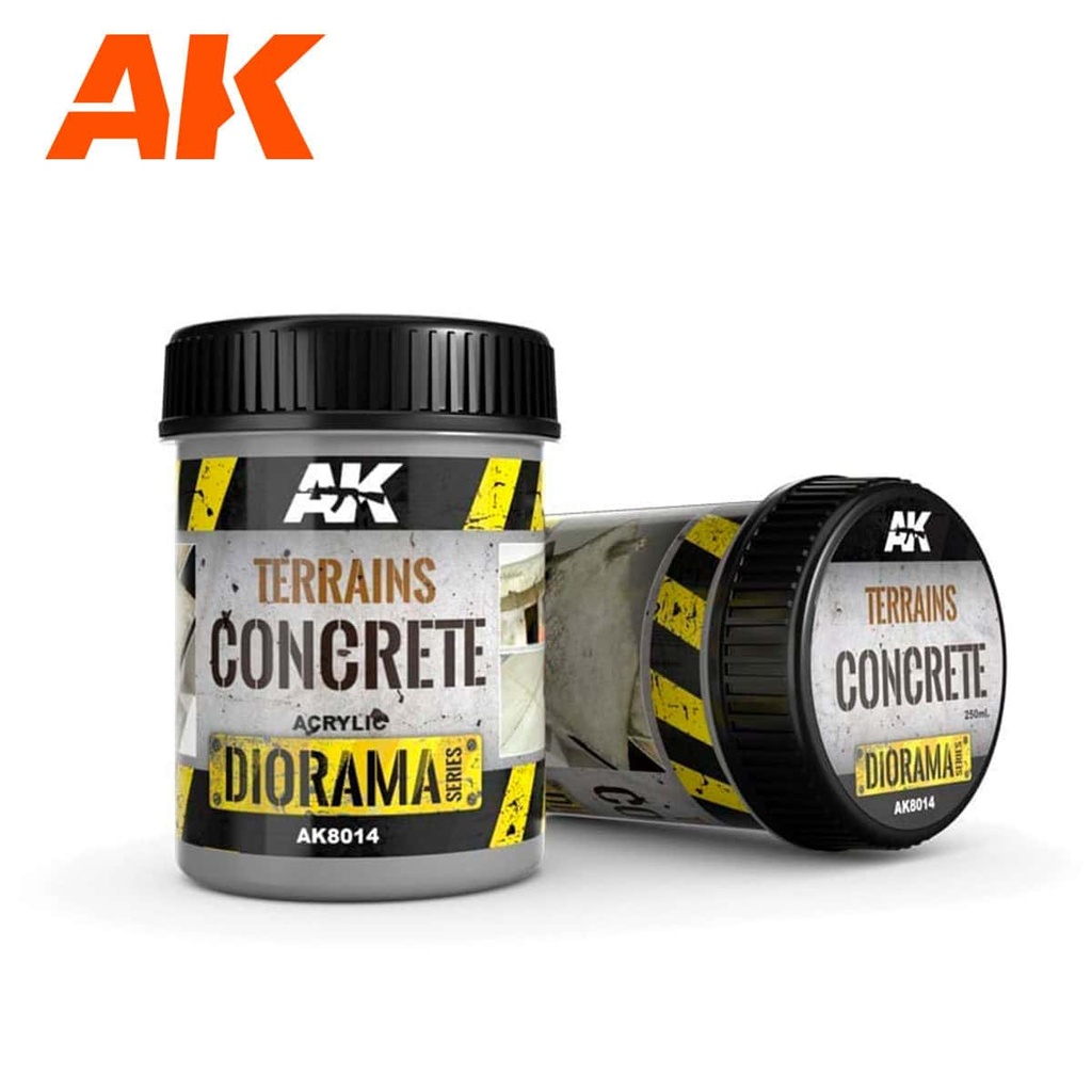 AK8014 TERRAINS CONCRETE 250ml (Acrylic)