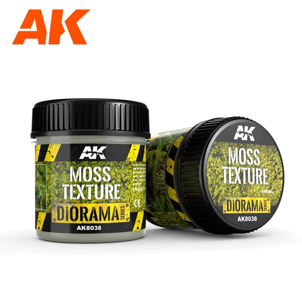 AK8038 MOSS TEXTURE Diorama 100ml (Foam)