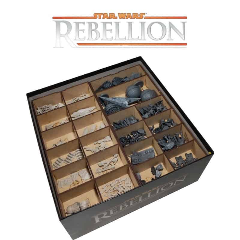 Inserto Compatible Con Star Wars Rebellion (Base + Exp: El Auge Del Imperio)