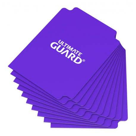 Ultimate Guard Card Dividers Tarjetas Separadoras para Cartas Tamaño Estandar Purpura (10)