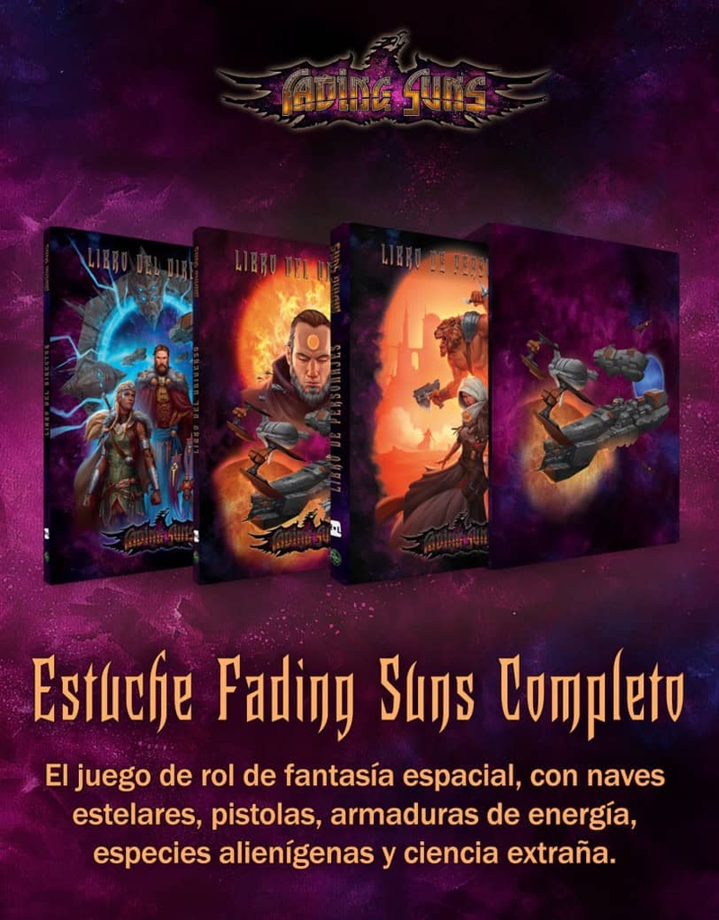 Estuche Fading Suns completo Pax alexius