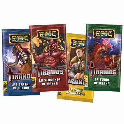 Epic - Tiranos (Set De 4 Sobres)