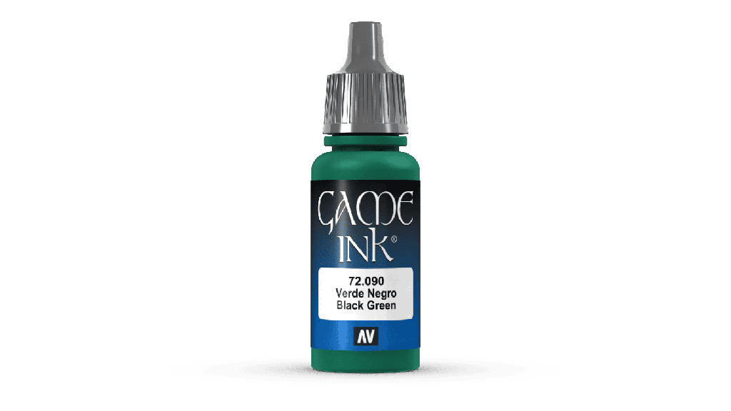 72090 Tinta Verde Negro